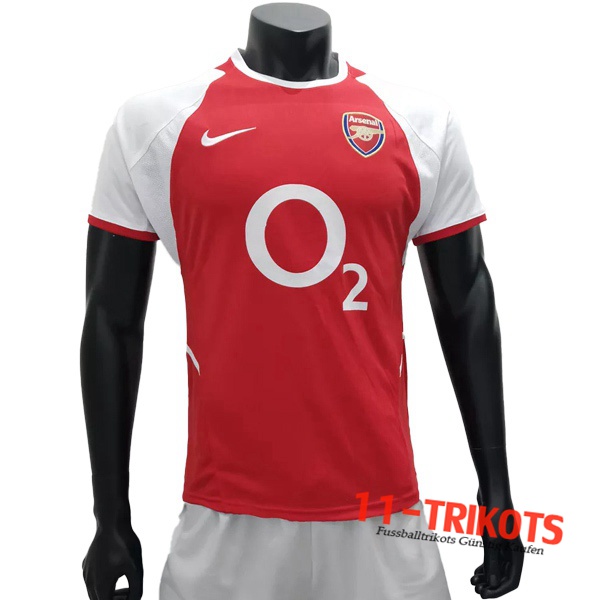 Arsenal Retro Heimtrikot 2002/2004