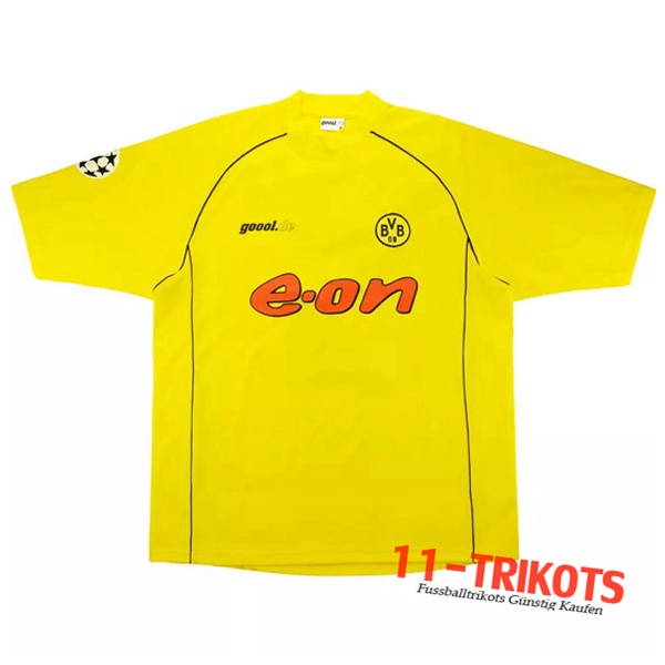 Dortmund BVB Retro Heimtrikot 2002/2003