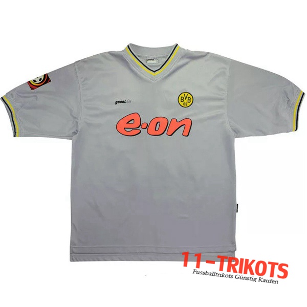 Dortmund BVB Retro Auswärtstrikot 2000/2001