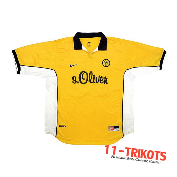 Dortmund BVB Retro Heimtrikot 1998/2000