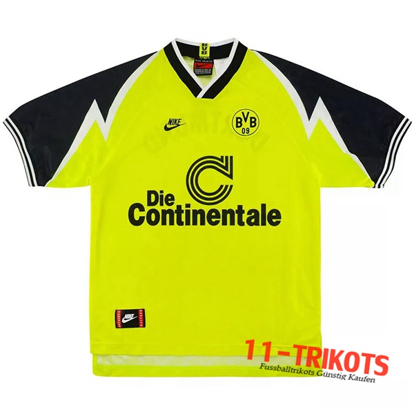 Dortmund BVB Retro Heimtrikot 1995/1996
