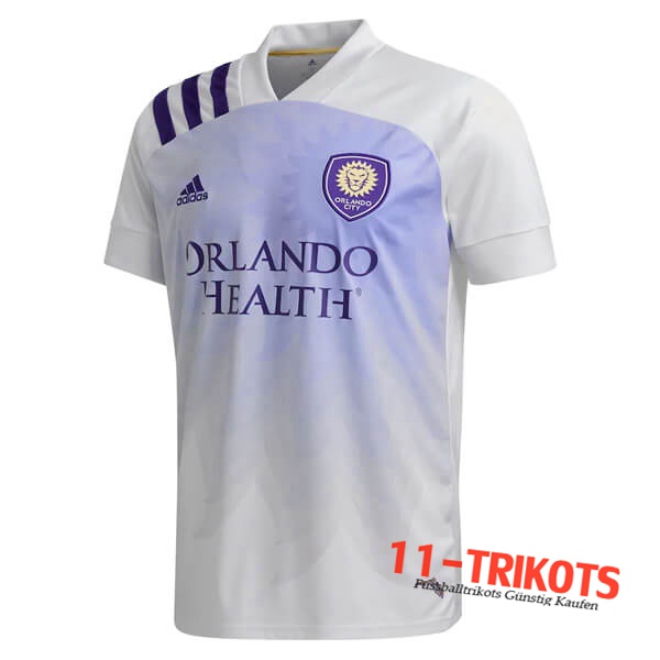 Neuestes Fussball Orlando City SC Auswärtstrikot 2020 2021 | 11-trikots