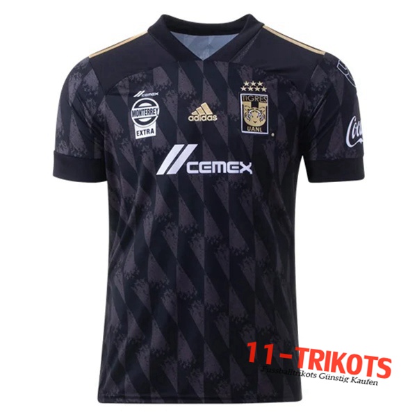 Neuestes Fussball Tigres UANL Third 2020 2021 | 11-trikots