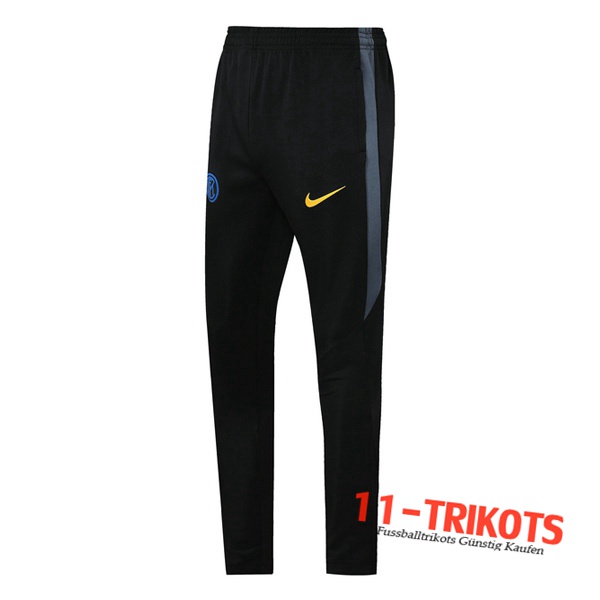 Pantalones Entrenamiento Inter Milan Negro 2020 2021