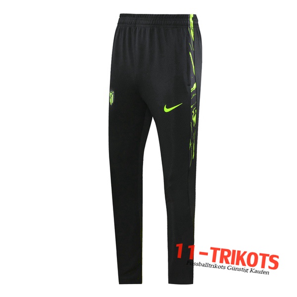 Pantalones Entrenamiento Atletico Madrid Negro 2020 2021