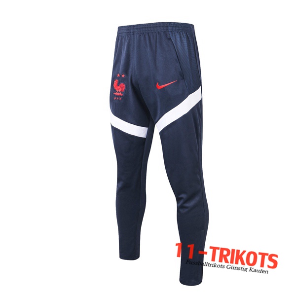 Pantalones Entrenamiento Francia Azul Royal 2020 2021