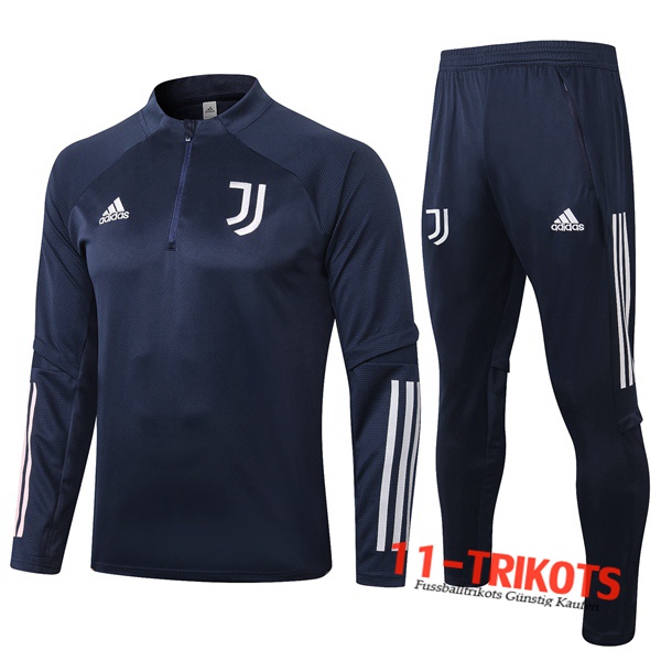Juventus Trainingsanzug Blau Royal 2020 2021 | 11-trikots