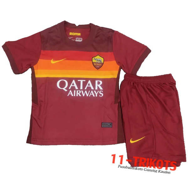 Neuestes Fussball AS Roma Kinder Heimtrikot 2020 2021 | 11-trikots