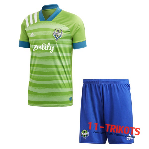 Neuestes Fussball Seattle Sounders Kinder Heimtrikot 2020 2021 | 11-trikots