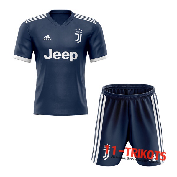 Neuestes Fussball Juventus Kinder Auswärtstrikot 2020 2021 | 11-trikots