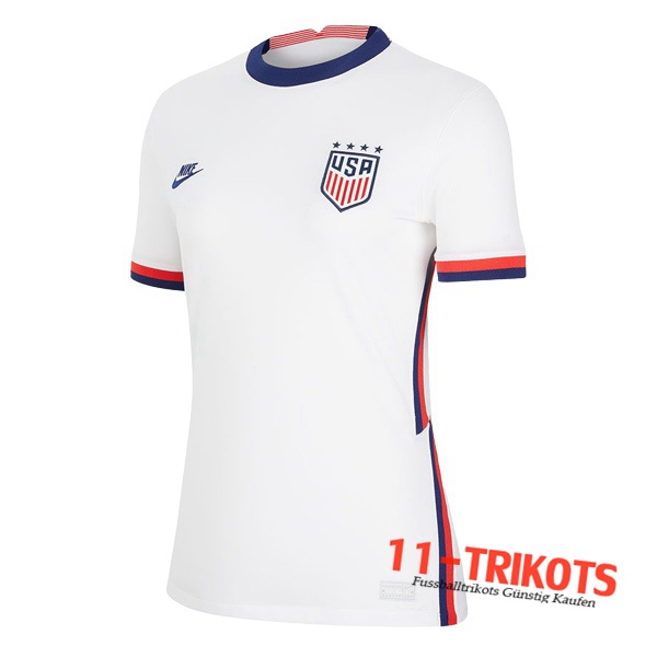 Neues États Unis Damen Heimtrikot 2020/2021 Kurzarm Erstellen