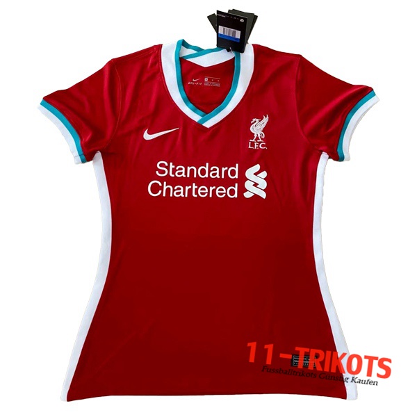 Neues FC Liverpool Damen Heimtrikot 2020/2021 Kurzarm Erstellen