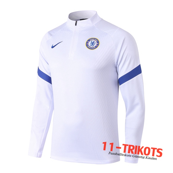 Sudadera de entrenamiento FC Chelsea Blanco 2020/2021