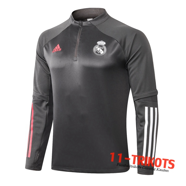 Sudadera de entrenamiento Real Madrid Gris 2020/2021