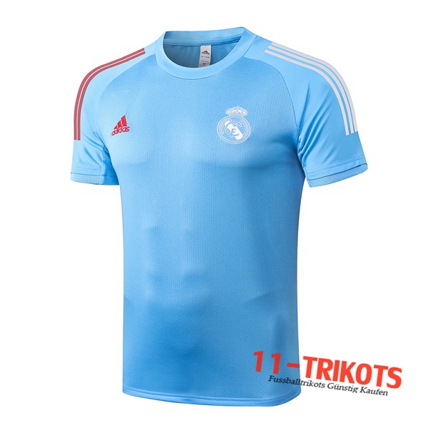 Real Madrid Trainingstrikot Blau 2020/2021