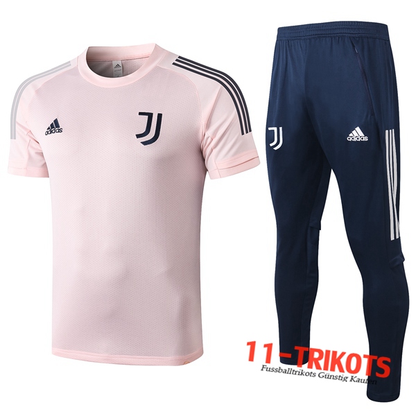 Juventus Trainingstrikot + Hose Rose 2020/2021