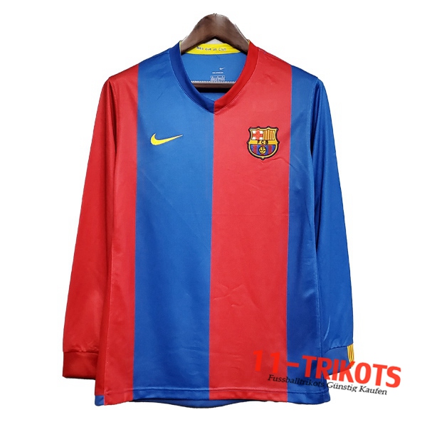 FC Barcelona Retro Langarm Heimtrikot 2006/2007