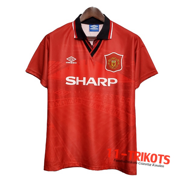 Manchester United Retro Heimtrikot 1994/1996