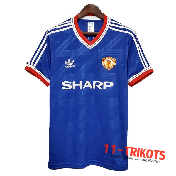 Manchester United Retro Auswärtstrikot 1988/1986