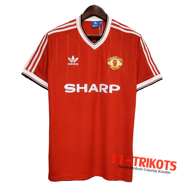 Manchester United Retro Heimtrikot 1983/1984