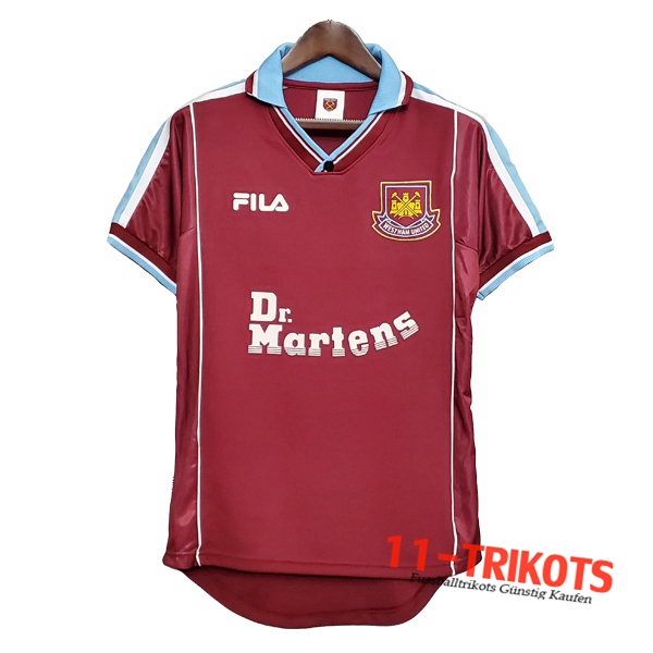 West Ham Retro Heimtrikot 1999/2001