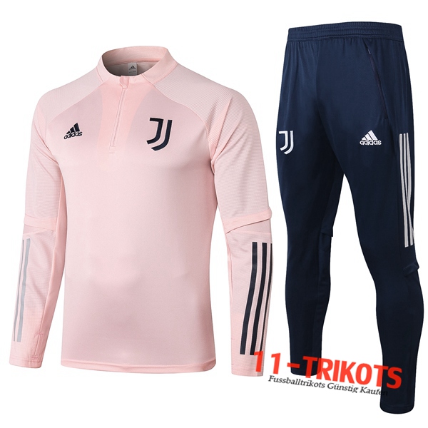 Neuestes Fussball Juventus Trainingsanzug Rose 2020 2021 | 11-trikots