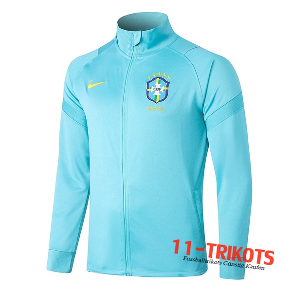 Chaqueta Futbol Brasil Azul 2020/2021