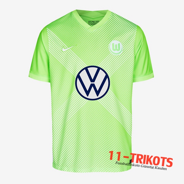Neuestes Fussball Vfl Wolfsburg Heimtrikot 2020 2021 | 11-trikots