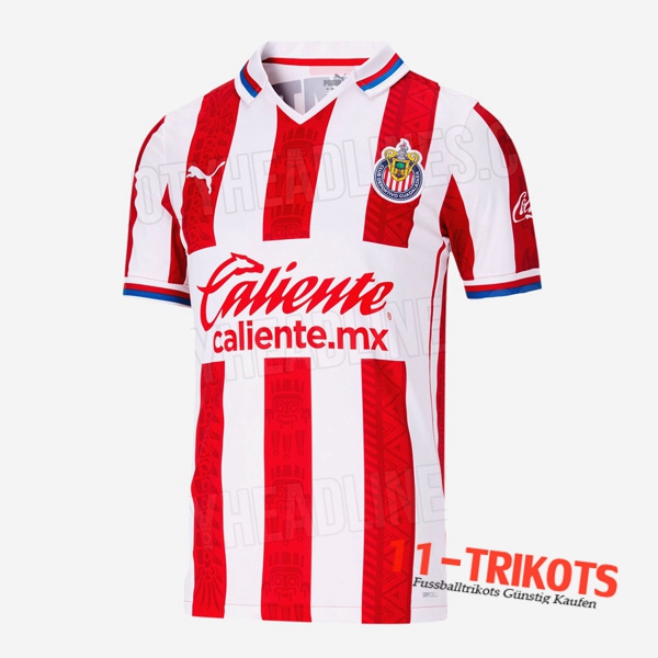 Neuestes Fussball CD Guadalajara Heimtrikot 2020 2021 | 11-trikots