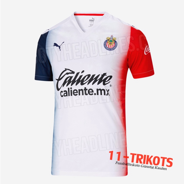 Neuestes Fussball CD Guadalajara Auswärtstrikot 2020 2021 | 11-trikots