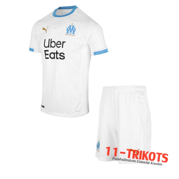 Neuestes Fussball Marseille OM Kinder Heimtrikot 2020 2021 | 11-trikots