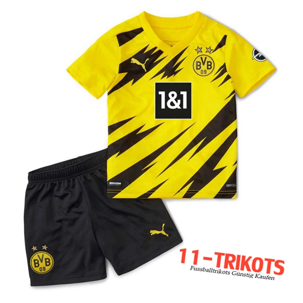 Neuestes Fussball Dortmund BVB Kinder Heimtrikot 2020 2021 | 11-trikots