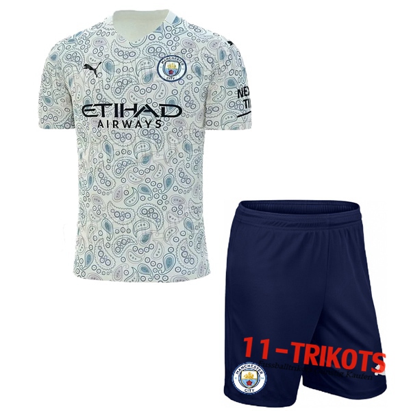 Neuestes Fussball Manchester City Kinder Third 2020 2021 | 11-trikots