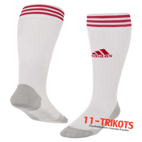 Neuestes Fussball AFC Ajax Heimsocken 2020 2021 | 11-trikots