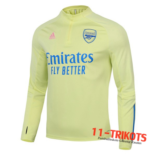 Sudadera de entrenamiento Arsenal Amarillo 2020/2021