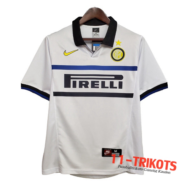 Neuestes Fussball Inter Milan Retro Heimtrikot 1998/1999