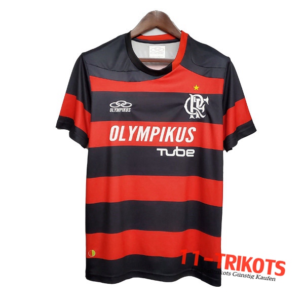 Neuestes Fussball Flamengo Retro Heimtrikot 2009/2010