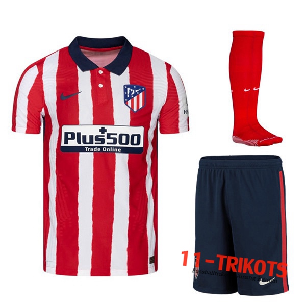 Zusammen Fussball Atletico Madrid Heimtrikot (Short+Socken) 2020/21