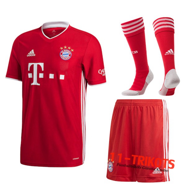 Zusammen Fussball Bayern Munchen Heimtrikot (Short+Socken) 2020/21