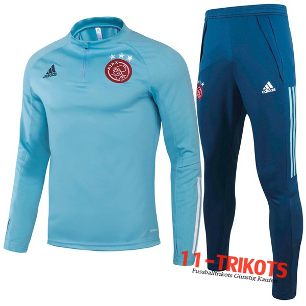 AFC Ajax Trainingsanzug Blau 2020 2021 | 11-trikots