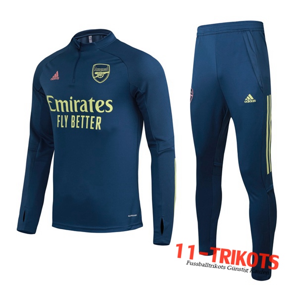 Arsenal Trainingsanzug Blau 2020 2021 | 11-trikots