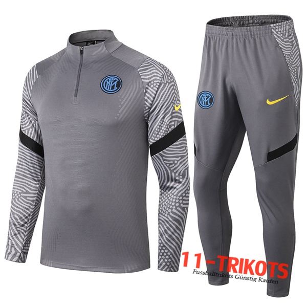 Inter Milan Trainingsanzug Grau 2020 2021 | 11-trikots