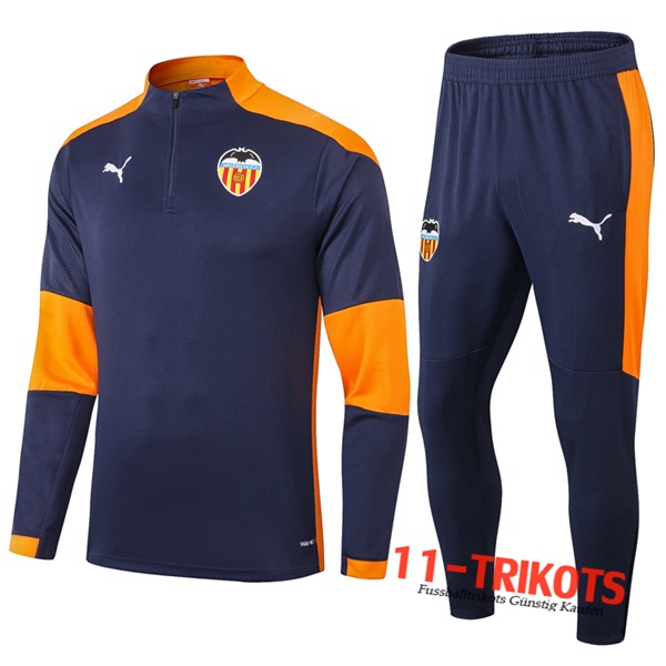 Valencia Trainingsanzug Blau Royal 2020 2021 | 11-trikots