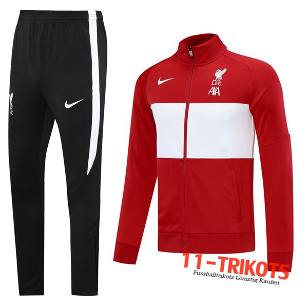 FC Liverpool Trainingsanzug (Jacke) Rot 2020 2021 | 11-trikots