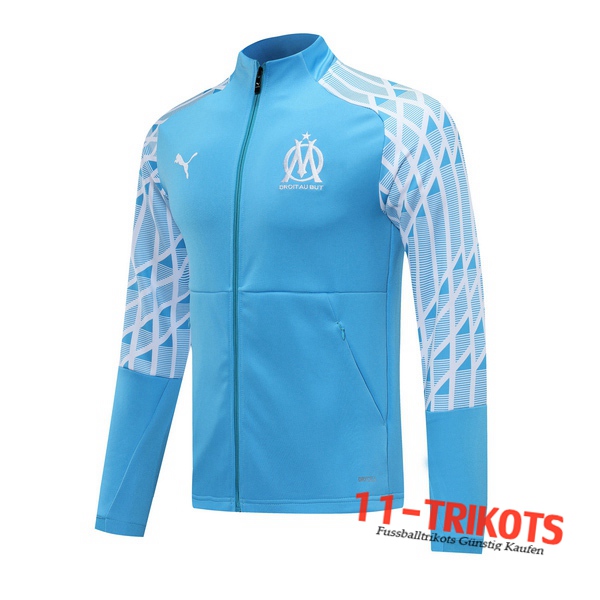 Chaqueta Futbol Marsella OM Azul 2020/2021