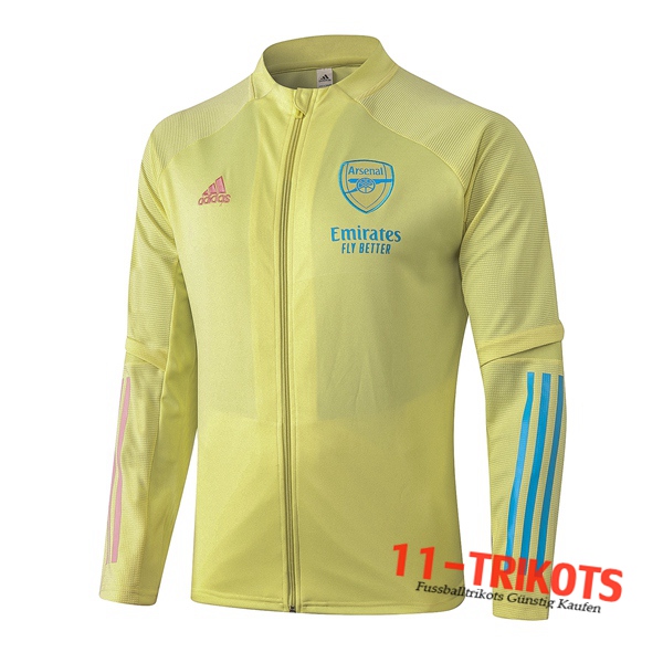 Chaqueta Futbol Arsenal Amarillo 2020/2021