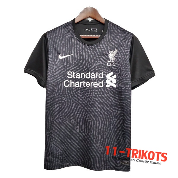 Fussball FC Liverpool Torwart Schwarz 2020 2021 | 11-trikots