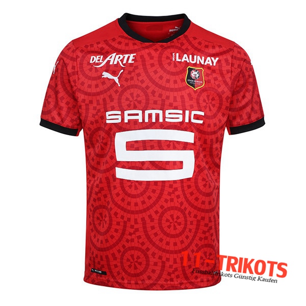 Neues Fussball Stade Rennais Heimtrikot 2020 2021 | 11-trikots