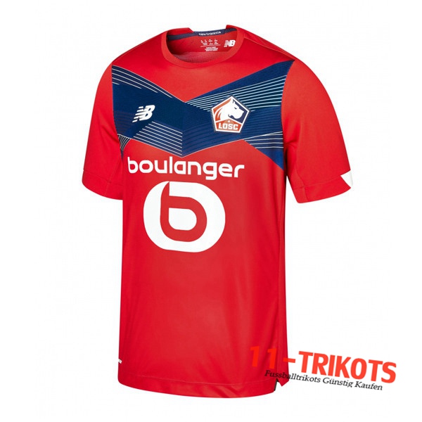 Neues Fussball Lille OSC Heimtrikot 2020 2021 | 11-trikots