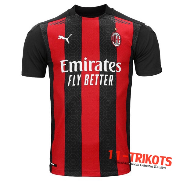 Neues Fussball Milan AC Heimtrikot 2020 2021 | 11-trikots